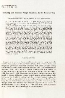 Moulting and seasonal pelage variations in the raccoon dog