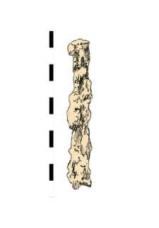 nail, iron, fragment