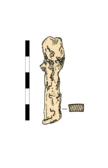 nail, iron, fragment