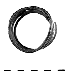 bracelet of a spiral band (Rudki) - metallographic analysis