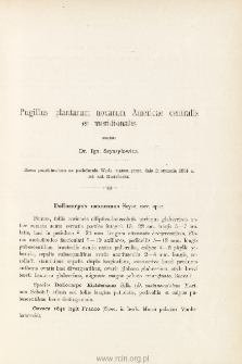 Pugillus plantarum novarum Americae centralis et meridionalis