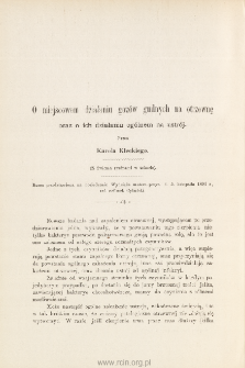 O miejscowem działaniu gaz&oacute;w gnilnych na otrzewnę oraz o ich działaniu og&oacute;lnem na ustr&oacute;j