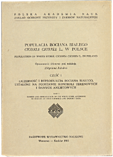 Wyniki inwentaryzacji gniazd bociana białego w powiecie nowotomyskim w 1974 roku