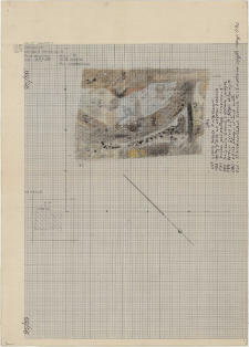 KZG, VI 401 B, plan archeologiczny wykopu