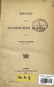 Reisen in der asiatischen Türkei