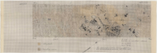 KZG, VI 502 C, 602 A, plan archeologiczny wykopu
