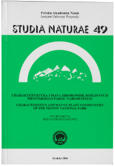 Methods of studies on the plant communities of the Pieniny National Park
