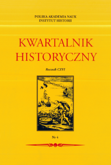 "Liberał" wśród "pułkowników" - działalność polityczna Kazimierza Świtalskiego w latach 1930-1935