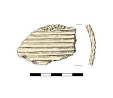 vessel's belly, fragment