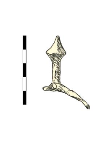 spur, iron, fragment