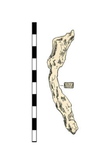 item, iron, bent