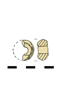 spindle whorl, slate