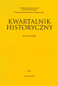 Z prosaskiej i antystanisławowskiej publicystyki politycznej lat 1734-1736 : wokół nieznanej twórczości Antoniego S. Dembowskiego