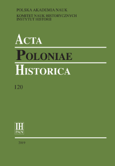 Acta Poloniae Historica T. 120 (2019), Reviews