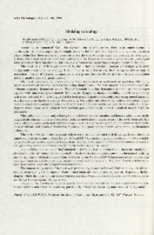 Book review. Modeling in ecology