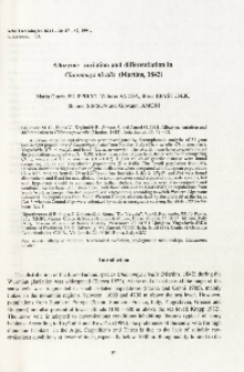 Allozyme variation and differentiation in Chionomys nivalis (Martins, 1842)
