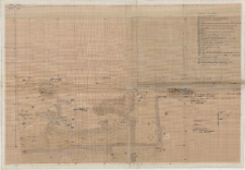 KZG, VI 401 B, 402 A, plan archeologiczny wykopu