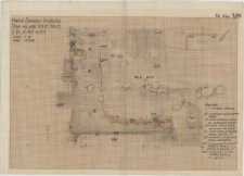 KZG, VI 401 BD, plan archeologiczny wykopu