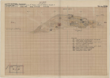 KZG, VI 401 BD, profil archeologiczny N świadka z prezbiterium kościoła A (kościół A i kolegiata)