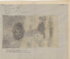KZG, I 700 B D, plan archeologiczny wykopu