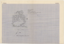 KZG, I 700 B D, plan archeologiczny wykopu