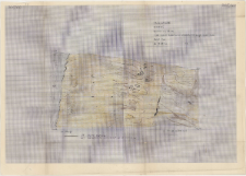 KZG, I 700 B D, 800 D, plan archeologiczny wykopu