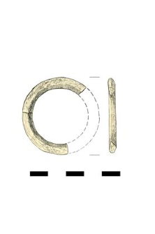 roundel, bone, fragments