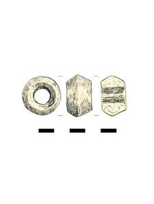 spindle whorl, slate