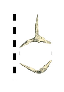 spur, iron, fragment