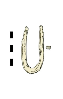 staple, iron