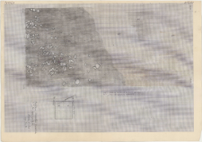 KZG, I 600 B D, plan archeologiczny wykopu