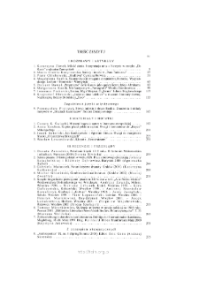 Pamiętnik Literacki: Z. 4 (2003), Treść zeszytu