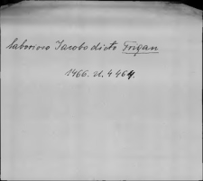 Kartoteka Słownika staropolskich nazw osobowych; Fryj - Fyr