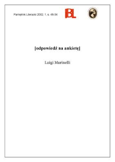 [odpowiedź na ankietę]