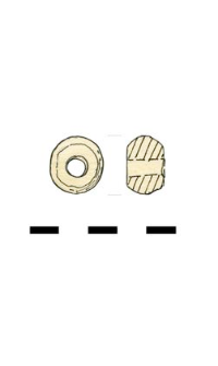 spindle whorl, stone