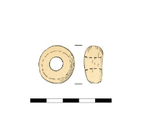 spindle whorl, slate