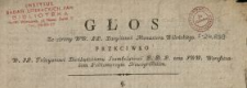 Głos ze strony WW. PP. bazylianek monasteru wileńskiego przeciwko W. JP. Felicyanowi Bieńkuńskiemu szambelanowi B. D. P. oraz JWW. Wereszczakom podkomorzym nowogr&oacute;dzkim.