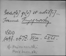 Kartoteka Słownika staropolskich nazw osobowych; Hniew - Hosz