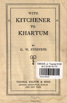 With Kitchener to Khartum