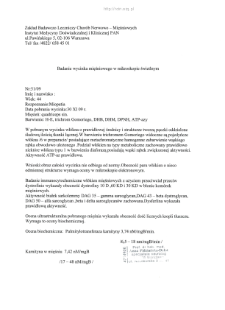 Files for neuromuscular diseases (2009) - nr 51/09
