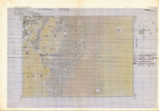 KZG, I 398 B, 399 A, 498 D, 499 C, plan archeologiczny wykopu