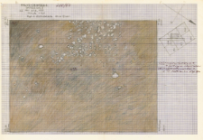 KZG, I 498 B, 499 C, plan archeologiczny wykopu