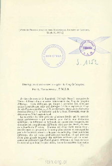 Description d'une nouvelle esp&egrave;ce de Coq de bruy&egrave;re