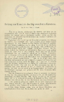Beitrag zur Kenntnis der Dipterenfauna K&auml;rntens