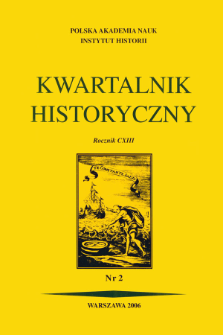 "Wolność", "virtue", "imperium świata" w koncepcjach Andrew Fletchera of Saltoun (1653-1716)
