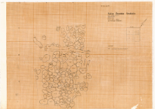 KZG, VI 301 C D, plan archeologiczny wykopu