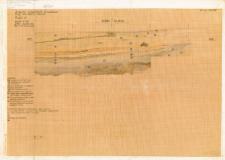 KZG, VI 301 D, 302 C, profil archeologiczny E wykopu