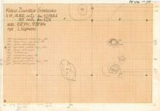 KZG, VI 301 D, 302 C D, plan (szkic) archeologiczny wykopu
