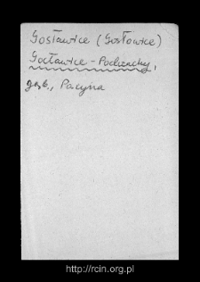 Gosławice. Files of Gostynin district in the Middle Ages. Files of Historico-Geographical Dictionary of Masovia in the Middle Ages