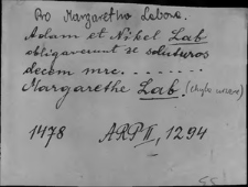Kartoteka Słownika staropolskich nazw osobowych; Ła - Łe